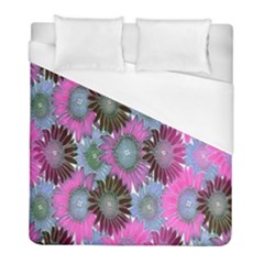 Floral Pattern Background Duvet Cover (full/ Double Size) by BangZart