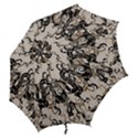 Dragon Pattern Background Hook Handle Umbrellas (Large) View2