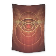 The Rusty Red Fractal Scarab Of Fiery Old Man Ra Small Tapestry by jayaprime