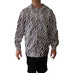 Zebra Pattern Animal Print Hooded Wind Breaker (kids)