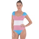 TRANS PRIDE Short Sleeve Leotard  View1