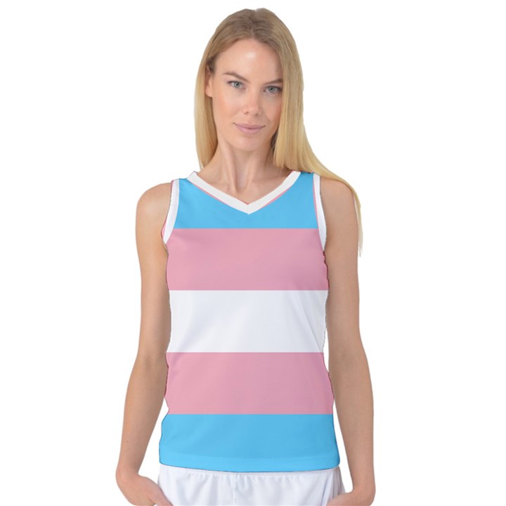 TRANS PRIDE Women s Basketball Tank Top