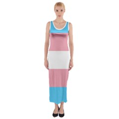 Trans Pride Fitted Maxi Dress