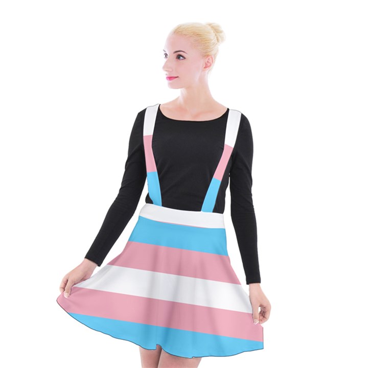 TRANS PRIDE Suspender Skater Skirt