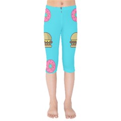 Yumyum  Kids  Capri Leggings  by TheLimeGreenFlamingo