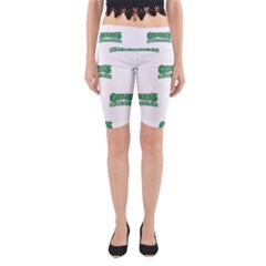 Gonzo s Vip Green Member Yoga Cropped Leggings