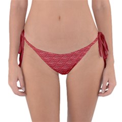 Red Scales Reversible Bikini Bottom by Brini
