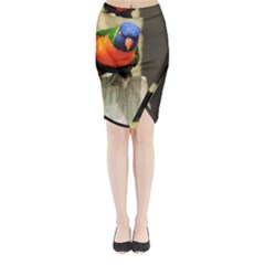 I See You Midi Wrap Pencil Skirt