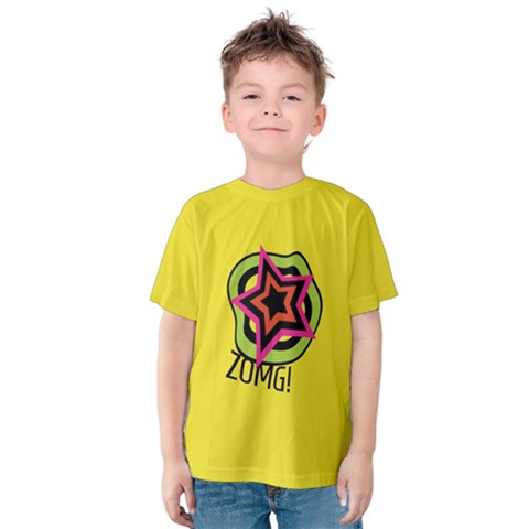 Zomg! Kids  Cotton Tee by NoctemClothing