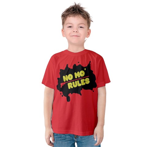 No Mo Rules Kids  Cotton Tee by NoctemClothing