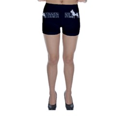Bull Terrier  Skinny Shorts by Valentinaart