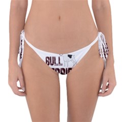 Bull Terrier  Reversible Bikini Bottom by Valentinaart