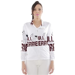 Bull Terrier  Wind Breaker (women) by Valentinaart