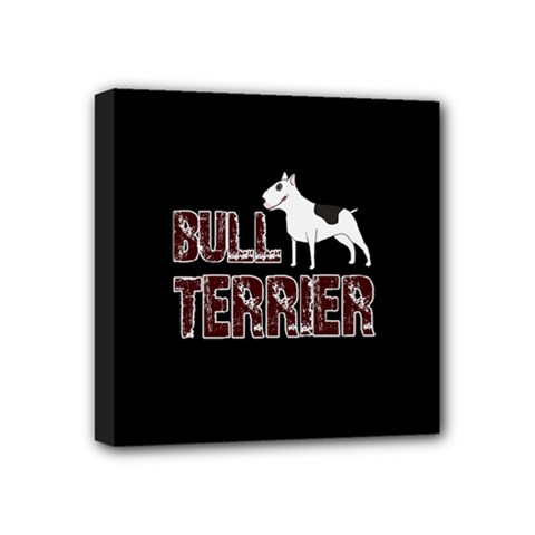 Bull Terrier  Mini Canvas 4  X 4 