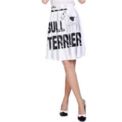 Bull Terrier  A-line Skirt by Valentinaart