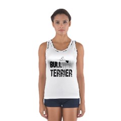 Bull Terrier  Sport Tank Top  by Valentinaart