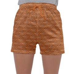 Orange Scales Sleepwear Shorts by Brini