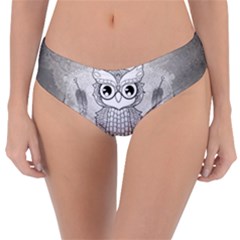 Wonderful Owl, Mandala Design Reversible Classic Bikini Bottoms by FantasyWorld7