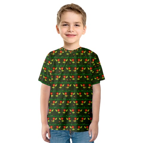 Plants And Flowers Kids  Sport Mesh Tee by linceazul