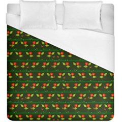 Plants And Flowers Duvet Cover (king Size) by linceazul