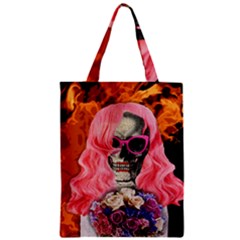 Bride From Hell Zipper Classic Tote Bag by Valentinaart