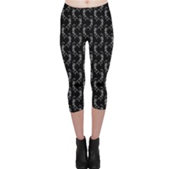 Dances With Bones Capri Leggings 