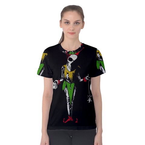 Joker  Women s Cotton Tee by Valentinaart