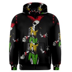 Joker  Men s Zipper Hoodie by Valentinaart