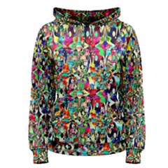 Psychedelic Background Women s Pullover Hoodie by Colorfulart23