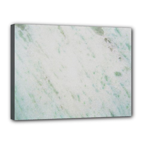 Greenish Marble Texture Pattern Canvas 16  x 12 