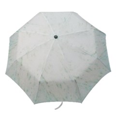 Greenish Marble Texture Pattern Folding Umbrellas