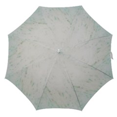 Greenish Marble Texture Pattern Straight Umbrellas