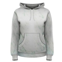 Greenish Marble Texture Pattern Women s Pullover Hoodie