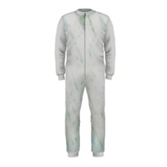 Greenish Marble Texture Pattern OnePiece Jumpsuit (Kids)