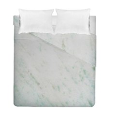 Greenish Marble Texture Pattern Duvet Cover Double Side (Full/ Double Size)