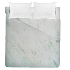 Greenish Marble Texture Pattern Duvet Cover Double Side (Queen Size)