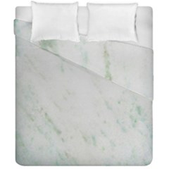 Greenish Marble Texture Pattern Duvet Cover Double Side (California King Size)