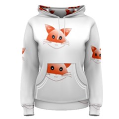 Animal Image Fox Women s Pullover Hoodie by BangZart