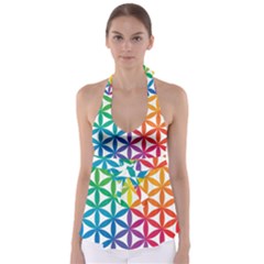 Heart Energy Medicine Babydoll Tankini Top by BangZart