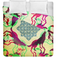 Several Wolves Album Duvet Cover Double Side (king Size) by BangZart