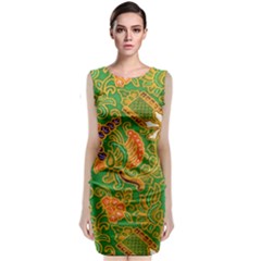 Art Batik The Traditional Fabric Classic Sleeveless Midi Dress