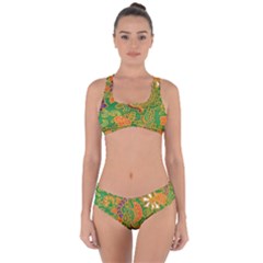 Art Batik The Traditional Fabric Criss Cross Bikini Set by BangZart