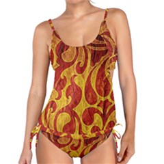 Abstract Pattern Tankini Set by BangZart