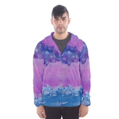 Rising To Touch You Hooded Wind Breaker (men) by Dimkad