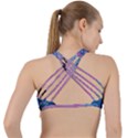 rising to touch you Criss Cross Racerback Sports Bra View2