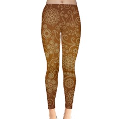 Batik Art Pattern Leggings 