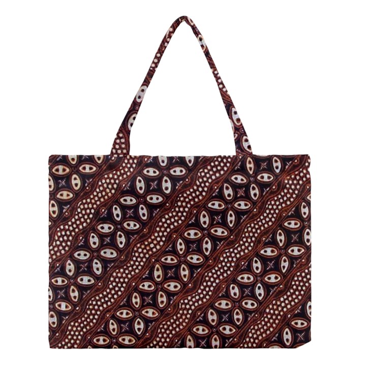 Art Traditional Batik Pattern Medium Tote Bag