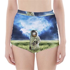 Astronaut High-waisted Bikini Bottoms