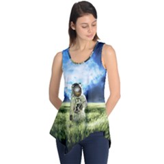 Astronaut Sleeveless Tunic by BangZart