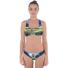 Astronaut Cross Back Hipster Bikini Set